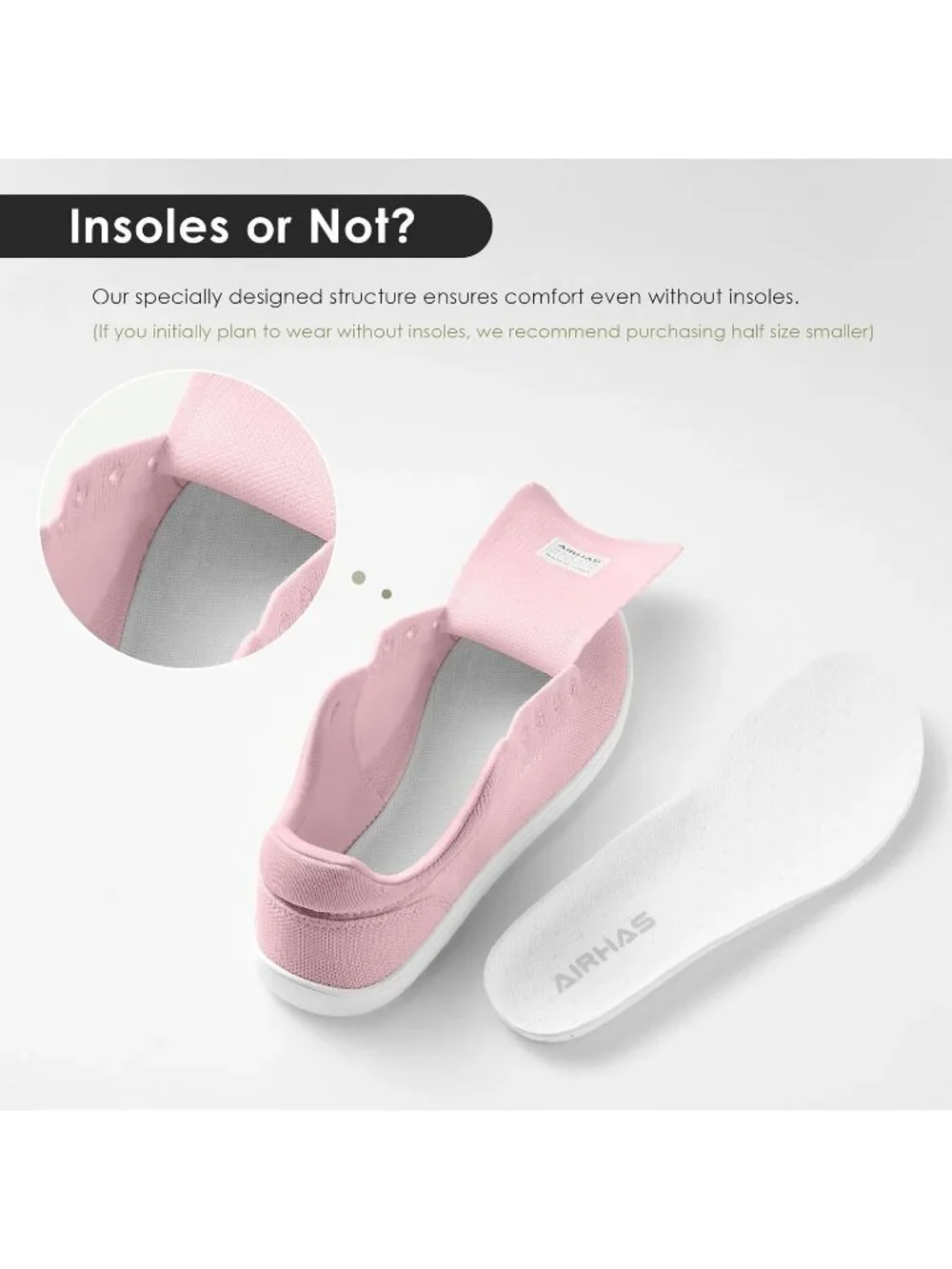 Women's Pink Knit Minimalist Barefoot Zero Drop Comfort Casual Walking Sneakers